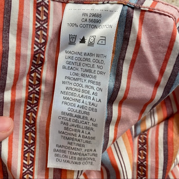 Pendleton Serape Surf Stripe Retro Inspired 60s Board Shirt Button Down - Picture 9 of 11